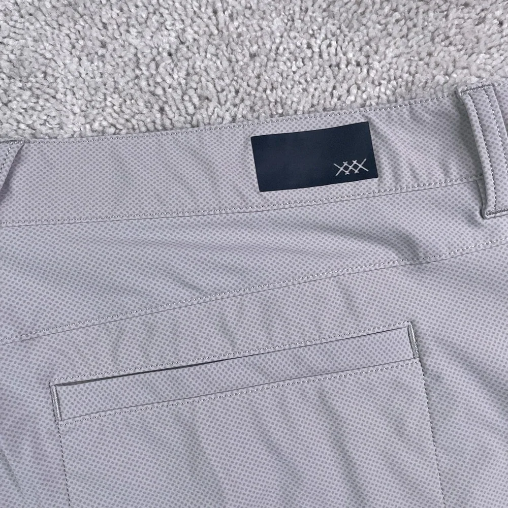 Rhone Shorts Mens 36 Grey Momentum 7 Inch Golf Performance Stretch Chino